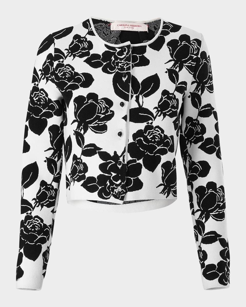 Flower Crop Cardigan